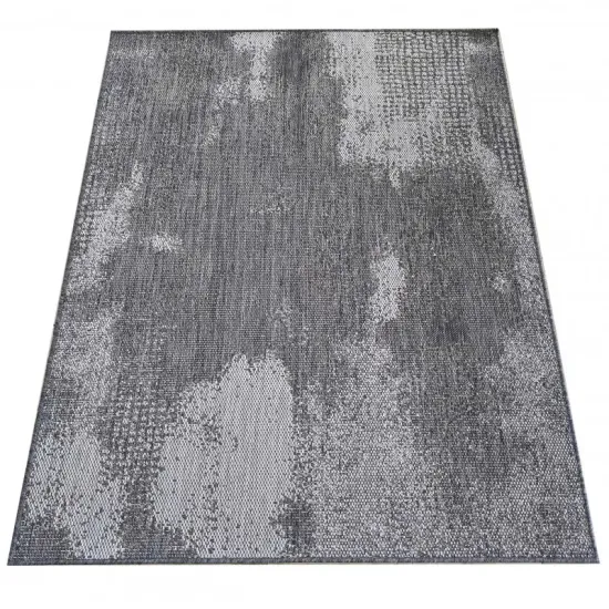 Dywan sznurkowy dwustronny Zara 10 szary przecierany