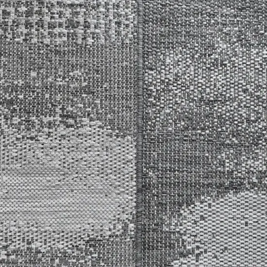 Dywan sznurkowy dwustronny Zara 10 szary tkany na płasko