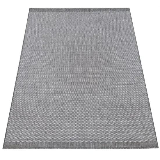 Dywan sznurkowy dwustronny Zara 14 szary outdoor