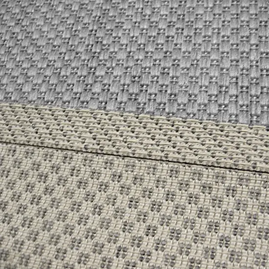 Dywan sznurkowy Flat 48663/320 szary srebrny do kuchni