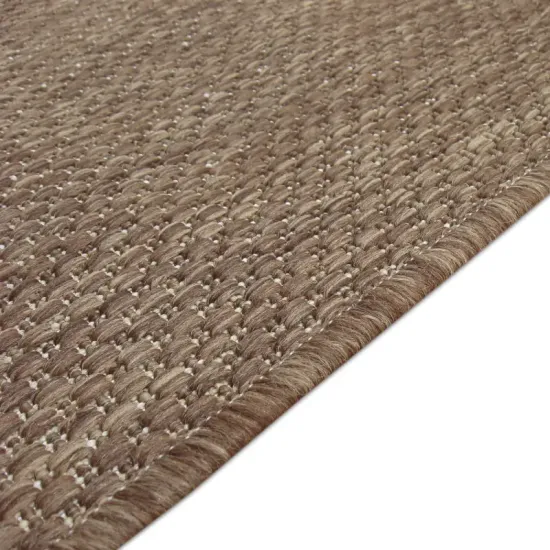 Dywan sznurkowy Flat 48663/870 brązowy bez włosia