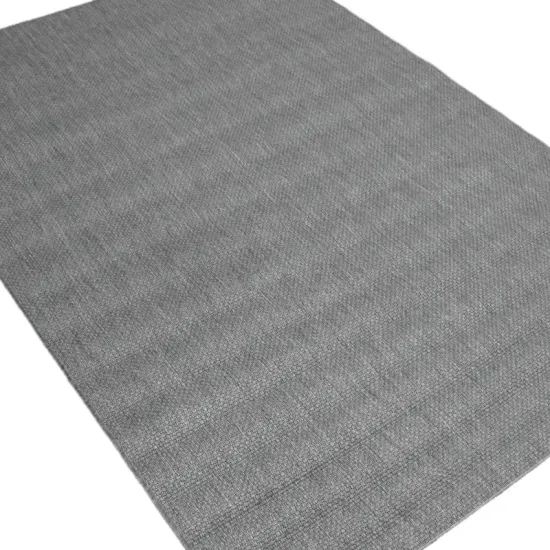Dywan sznurkowy Flat 48663/920 grafitowy bez wzoru
