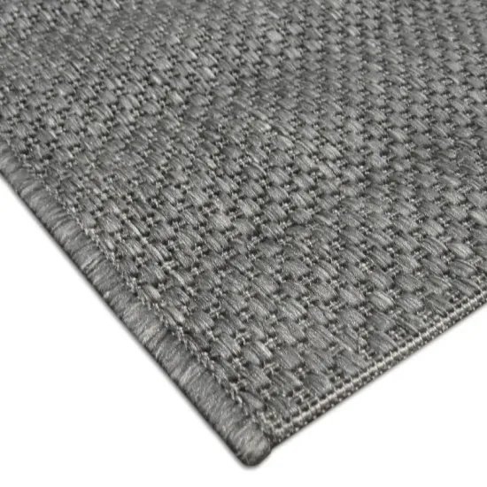 Dywan sznurkowy Flat 48663/920 grafitowy nowoczesny