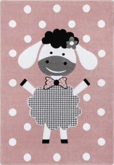 Dywan dziecięcy Petit C554 Dolly owca różowy