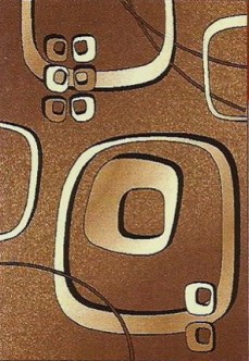 Dywan nowoczesny Welen Galeo brązowy