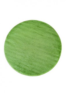 Dywan jednobarwny 011 zielony okrągły