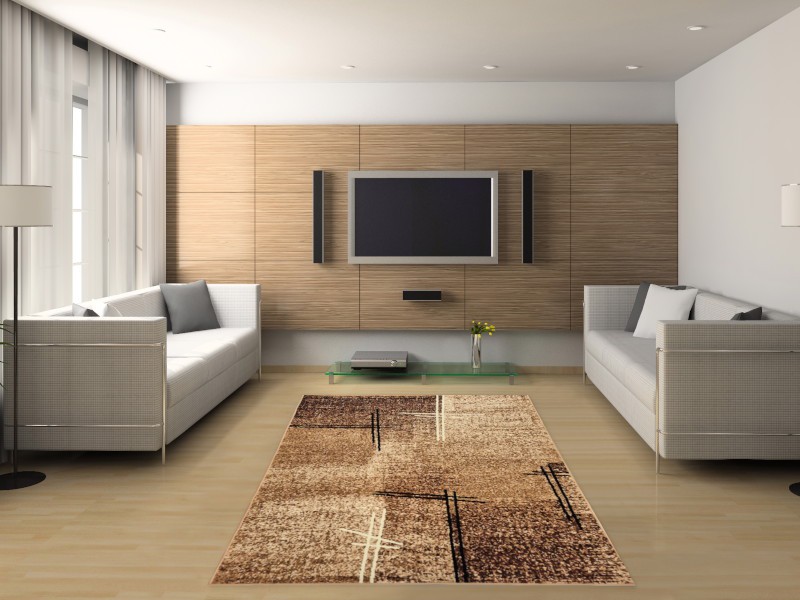 Dywan nowoczesny BCF PP Kalt 011 beige