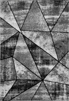 Dywan nowoczesny BCF PP 012 gray