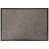 Wycieraczka podgumowana mata wejściowa pod drzwi szaro-brązowa