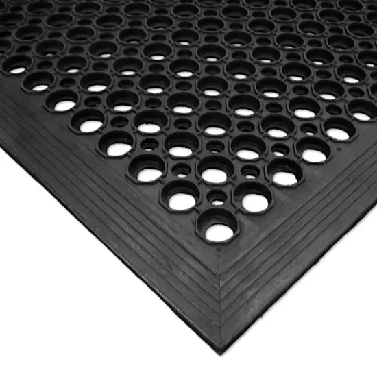 Wycieraczka ażurowa plaster miodu gumowa mata z najazdem