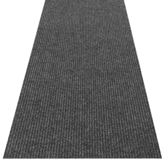 Wycieraczka podgumowana prążek na metry bieżące Sheffield antracytowa