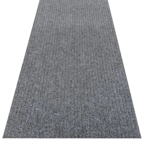 Wycieraczka na wymiar podgumowana Capri szara wejściowa